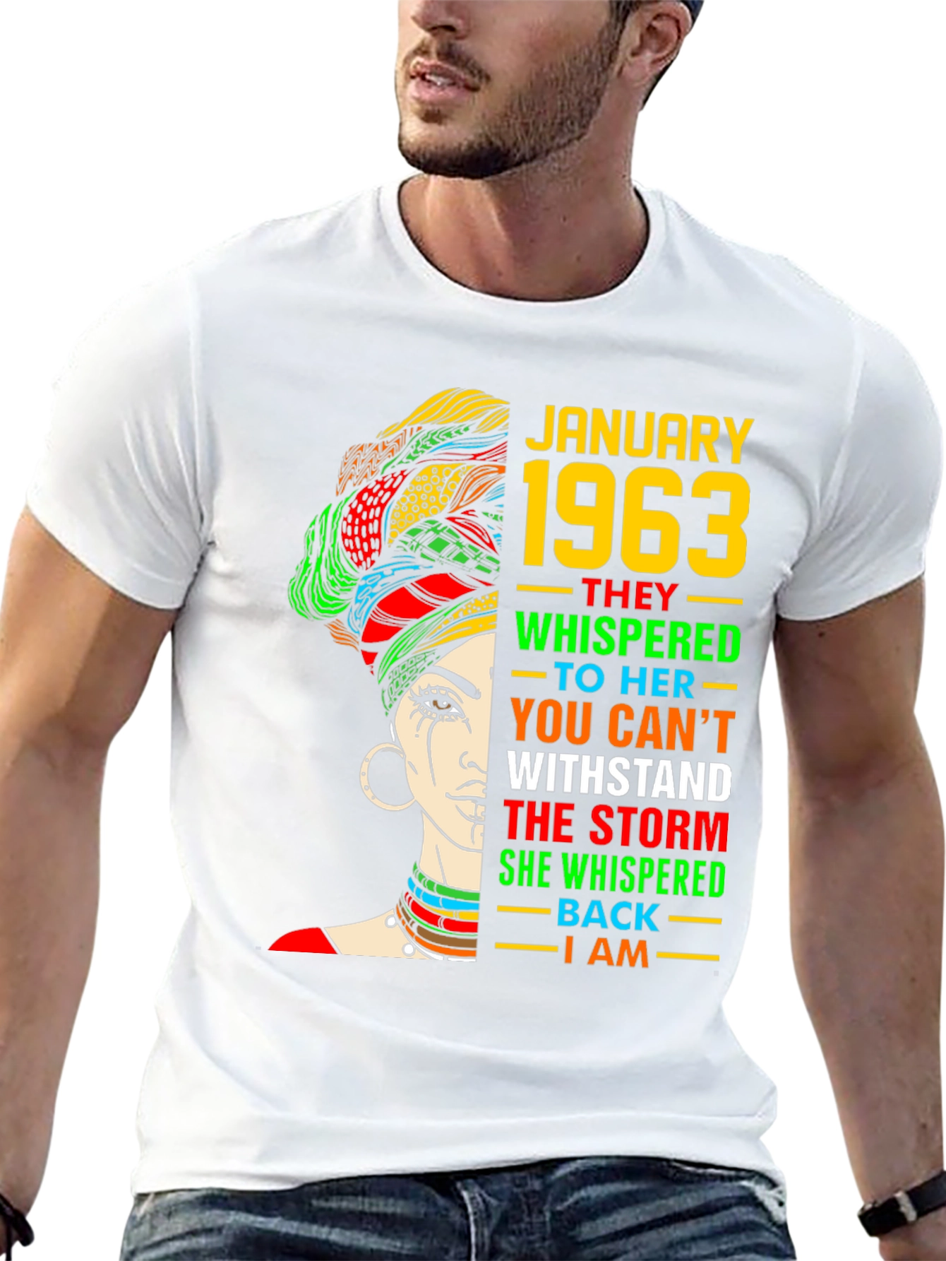Camiseta Enero 1963 Mujer Fuerte