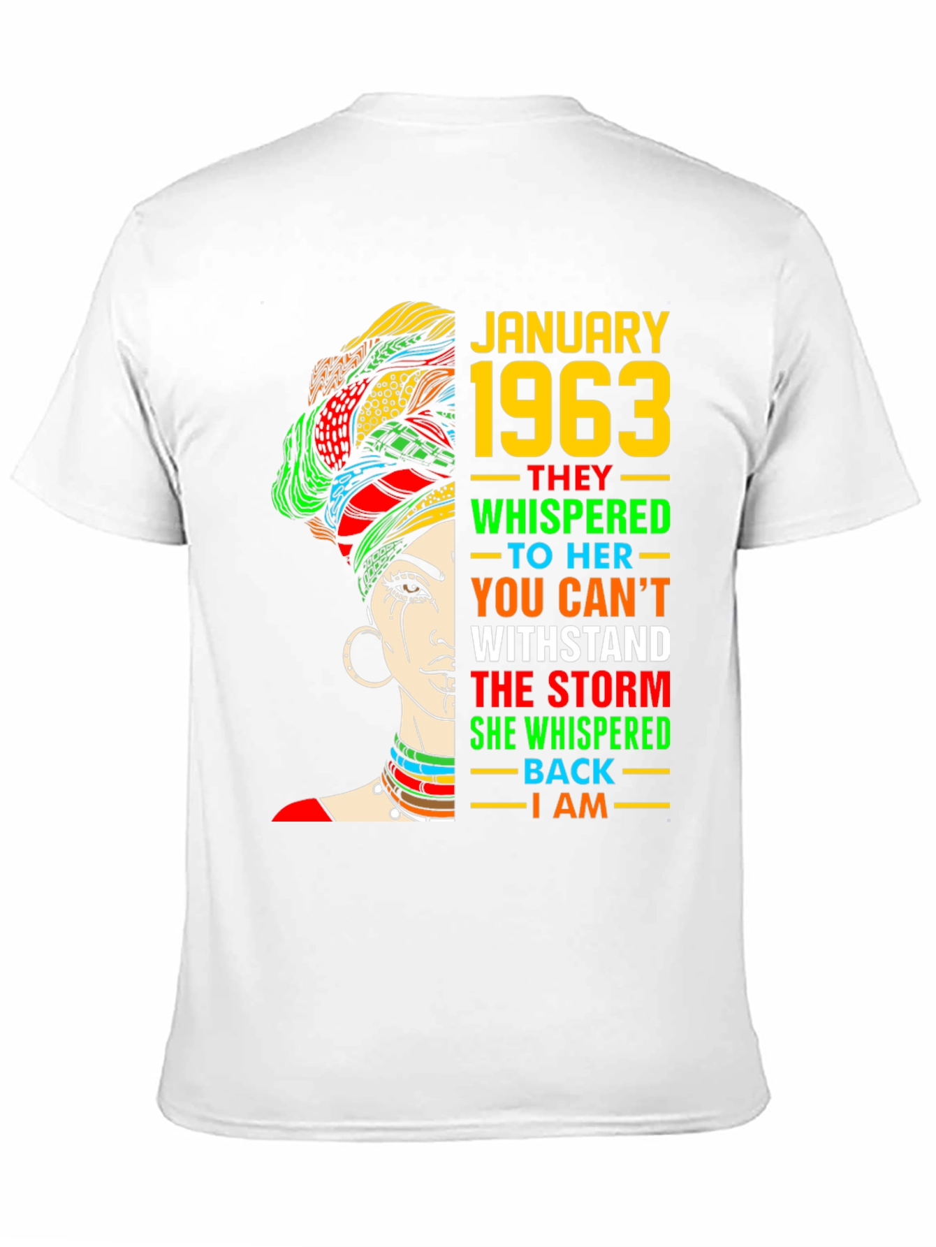 Camiseta Enero 1963 Mujer Fuerte