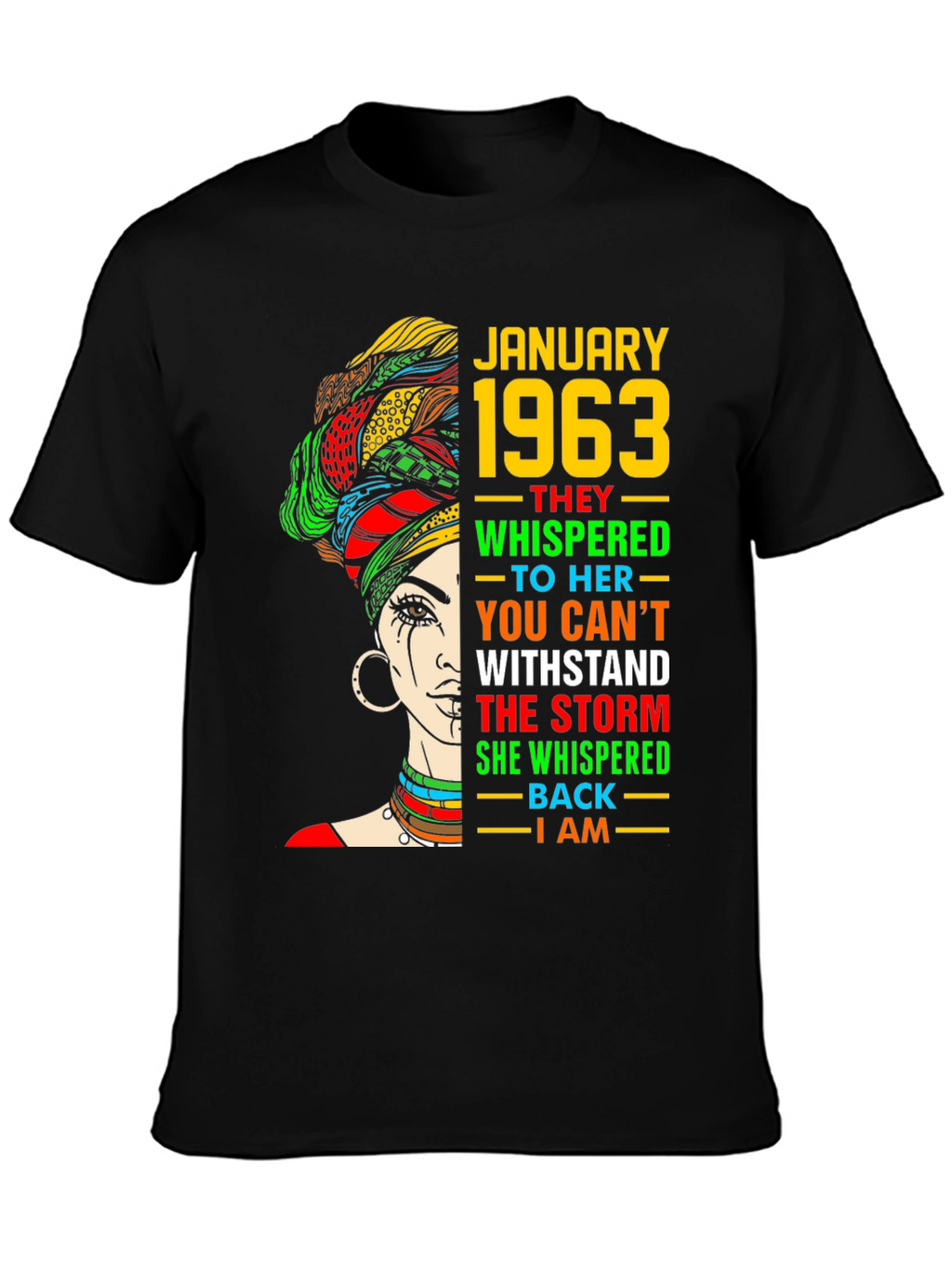 Camiseta Enero 1963 Mujer Fuerte
