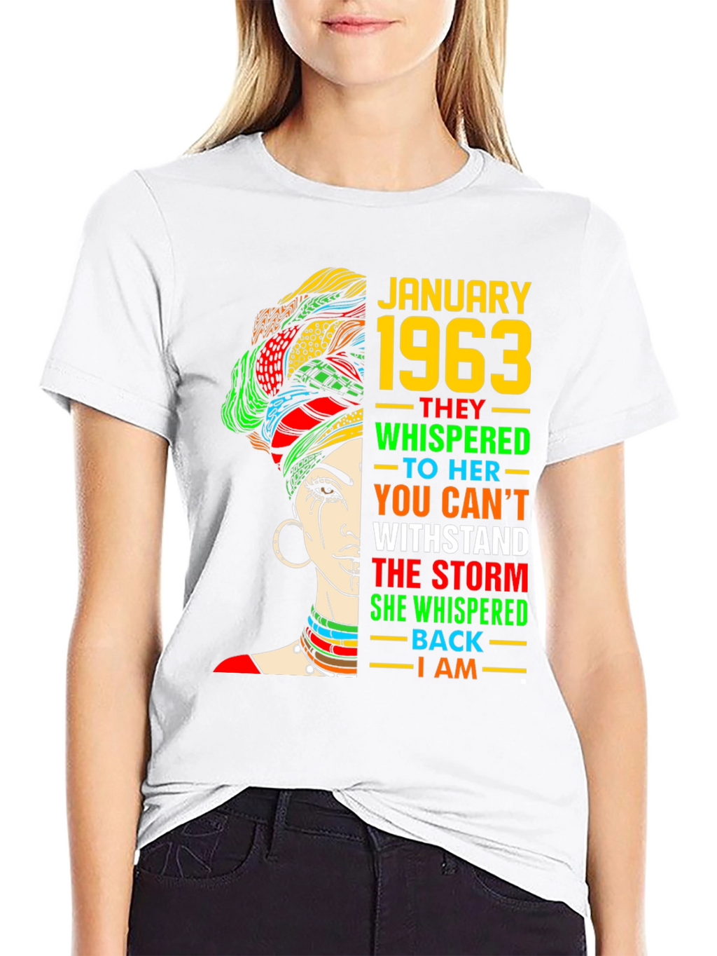 Camiseta Enero 1963 Mujer Fuerte
