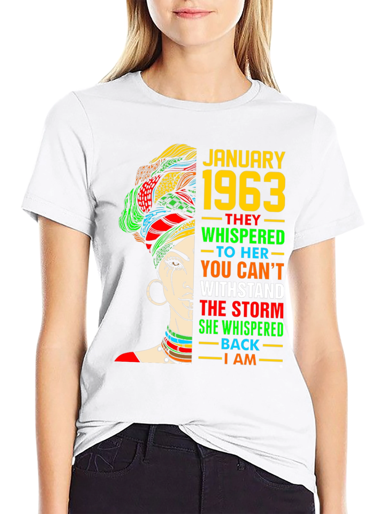 Camiseta Enero 1963 Mujer Fuerte