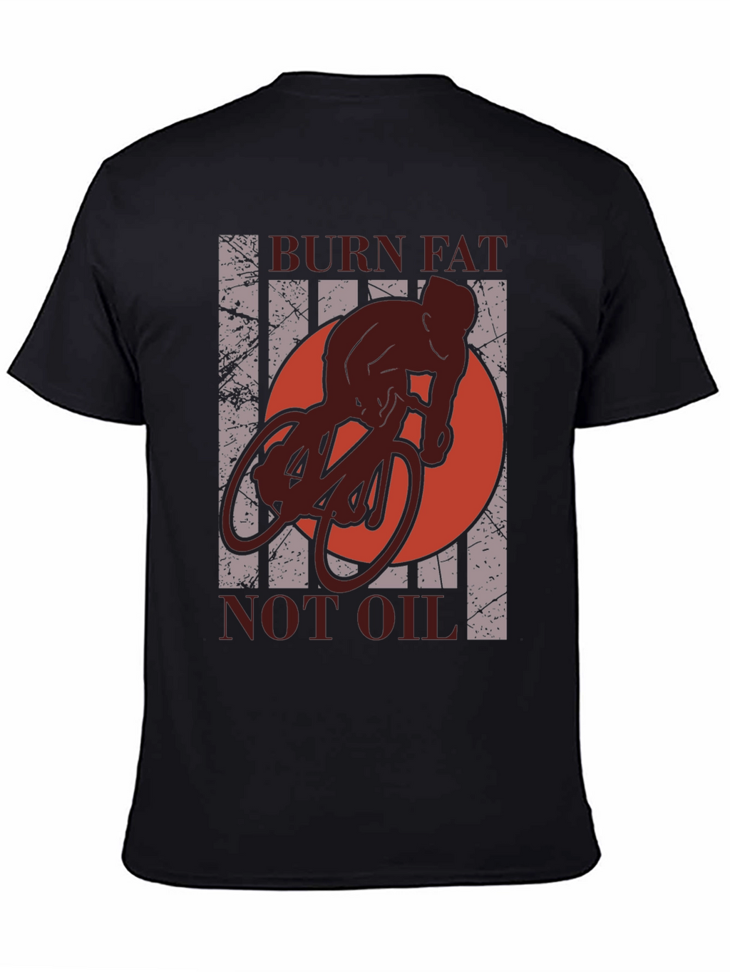 Camiseta Deportiva: Quema Grasa No Gasolina