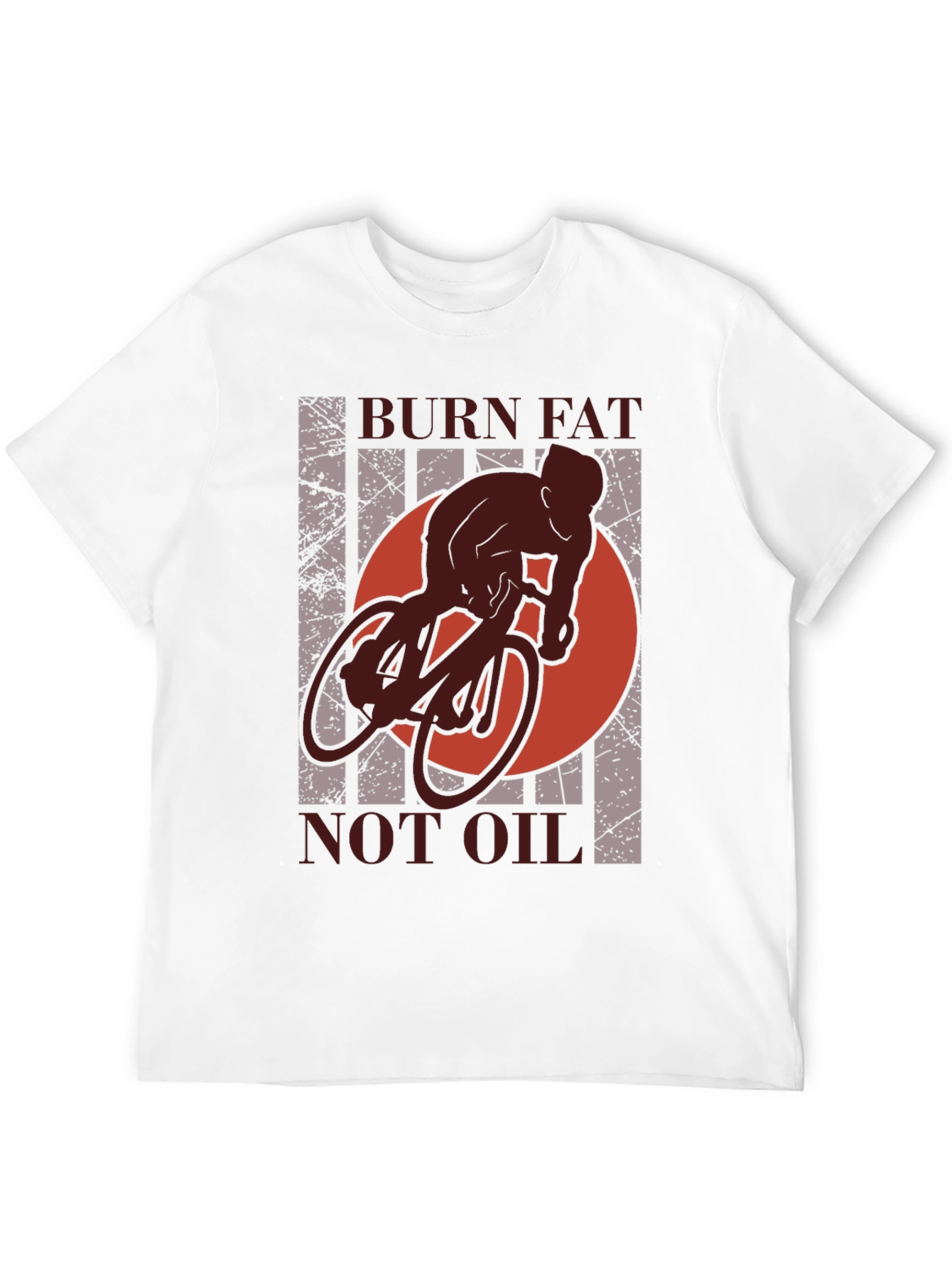Camiseta Deportiva: Quema Grasa No Gasolina
