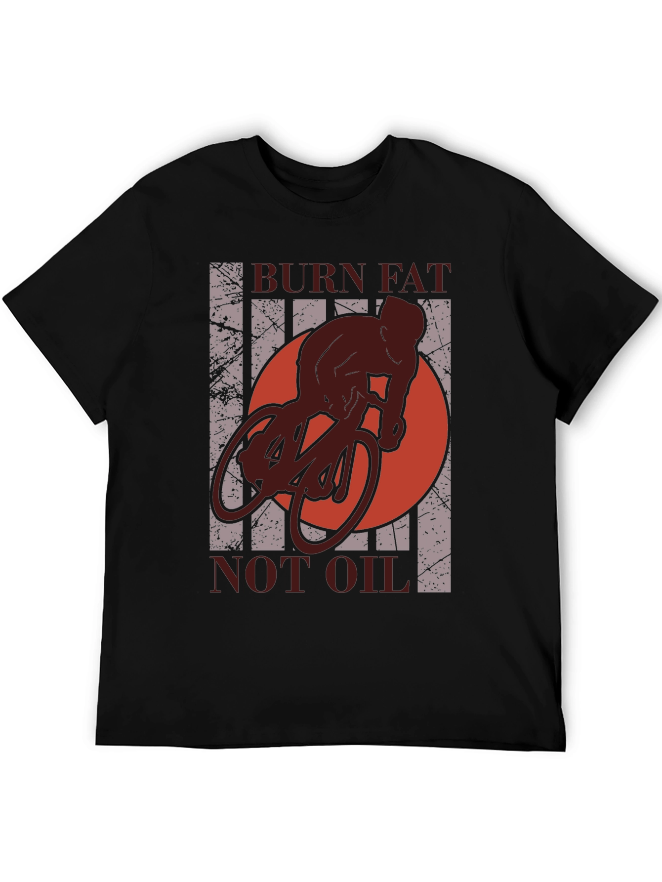 Camiseta Deportiva: Quema Grasa No Gasolina
